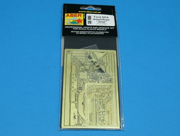Aber 35106 Ford GPA Amphibian _x0084_Jeep_x0094_ (TAM) 1/35 – imagen 6
