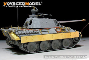 Voyager Model PE35983 WWII German Panther D Tank Late version Basic For TAKOM 2104 1/35 – imagen 5
