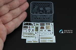 Quinta Studio QD+48556 Bristol Beaufighter TF.Mk.X 3D-Printed &amp;amp; coloured Interior on decal paper (Tamiya) (with 3D-printed resin parts) 1/48 – imagen 3