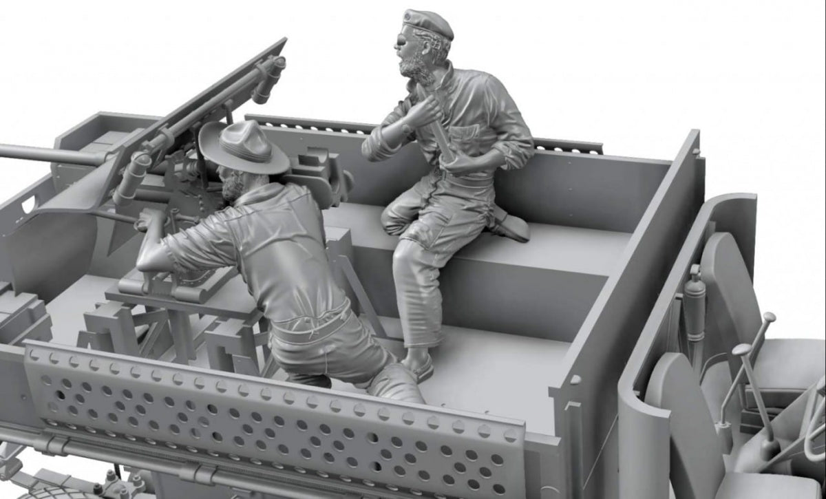 Camion Thunder Model 35312 LRDG CMP F30 avec canon Bofors MKI 37 mm Ordnance - Édition limitée bonus 1/35 – image 9