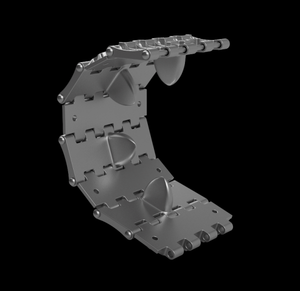 Panzer Art TR35-025 T-34 500mm Waffle pattern tracks No3 1/35 – immagine 3