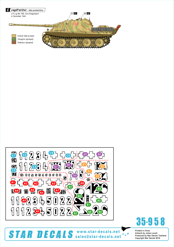 Star Decals 35-958 Op. Nordwind 2 1/35 – zdjęcie 2