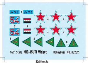 Hobby Boss 80262 MiG-15UTI Midget 1/72 – image 2