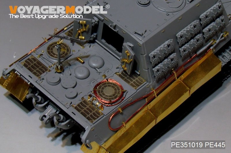 Voyager Model PE351019 WWII German Jagdtiger Hensehel Basic For TAKOM 8001 1/35 – imagen 13