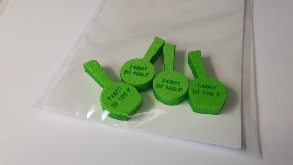 Omask 74807 Bouchons de puits de train d&amp;#39;atterrissage pour Bf 109 F-2/F-4 (pour Eduard) 1/48 – image 2