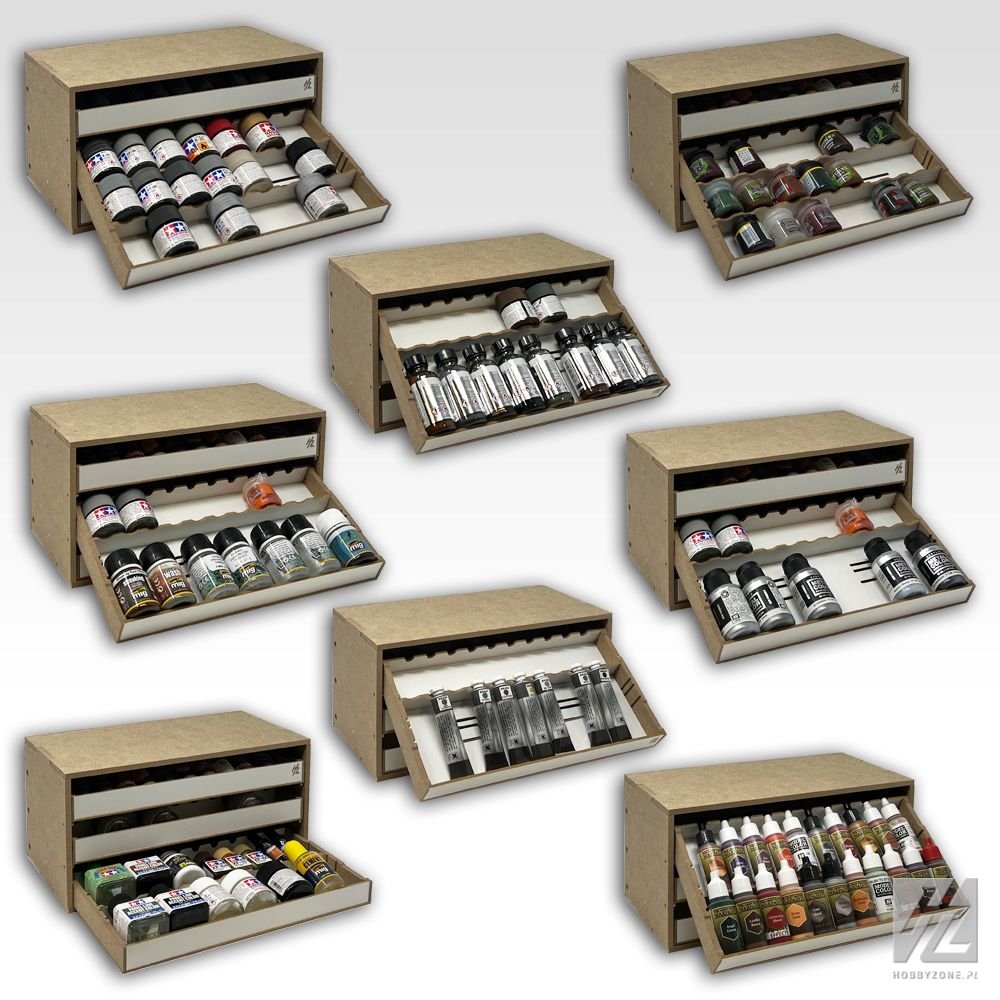 Hobby Zone OM02u - Moduł z Uchylnymi Szufladami x 3 – immagine 3
