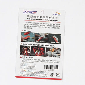 U-Star UA-80033 Etch Slide Change Parts – imagen 2