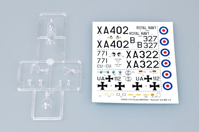 Trumpeter 01629 BRITISH Gannet AS.MK.1/4 1/72 – imagen 6