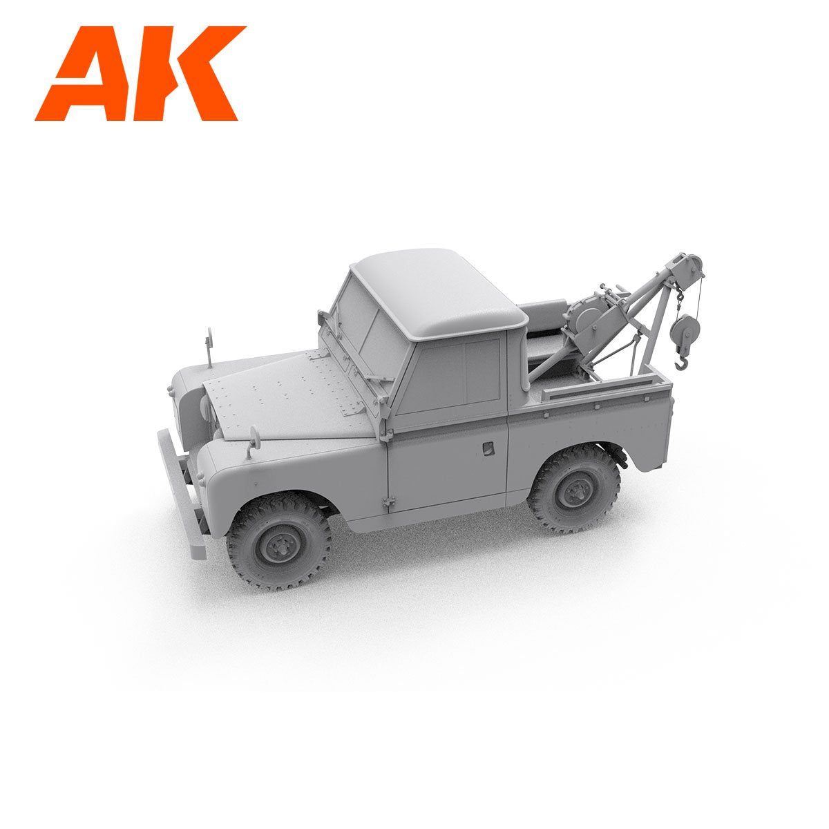 AK Interactive AK35014 LAND ROVER 88 SERIES IIA CRANE-TOW TRUCK 1/35 – imagen 5