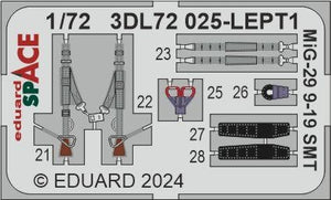 Eduard 3DL72025 MiG-29 9-19 SMT SPACE GREAT WALL HOBBY 1/72 – immagine 3