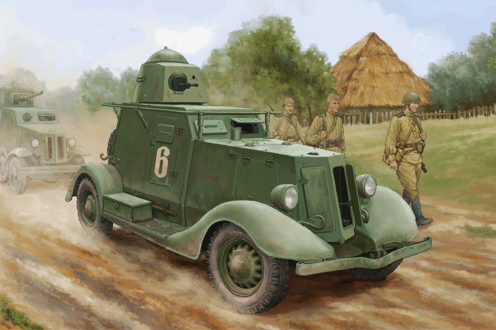 Hobby Boss 83882 Soviet BA-20 Armored Car Mod.1937 1/35