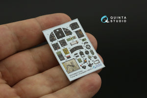 Quinta Studio QDS-48423 Fairey Fulmar Mk.I 3D-Printed &amp;amp; coloured Interior on decal paper (Trumpeter) (Small version) 1/48 – Bild 8