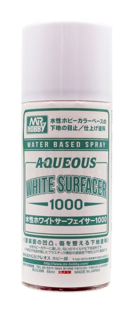Mr.Hobby B-612 Mr.Hobby Aqueous White Surfacer 1000