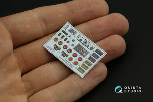 Quinta Studio QD35071 Mercedes-Benz L1500A 3D-Printed &amp;amp; coloured Interior on decal paper (MiniArt) 1/35 – immagine 4