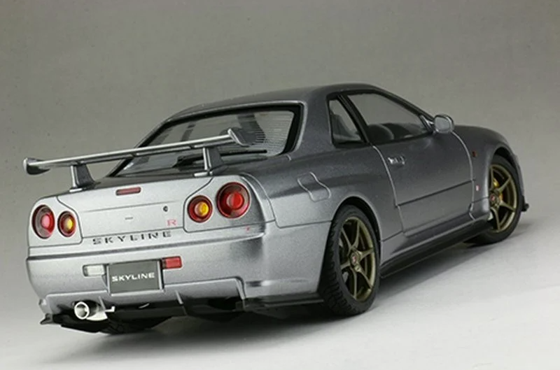 Fujimi 04666 Skyline GT-R V-specII Nur w/Nismo Front Aero Bumper BNR34 1/24 – imagen 3