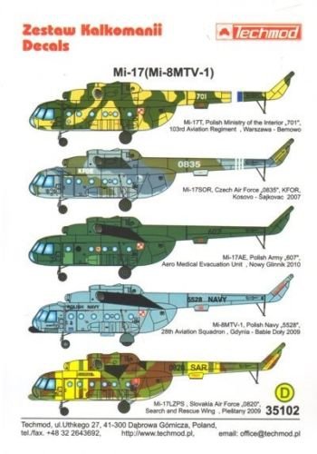 Techmod 35102 Mi-17 (Mi-8MTV-1) 1/35 – Bild 2