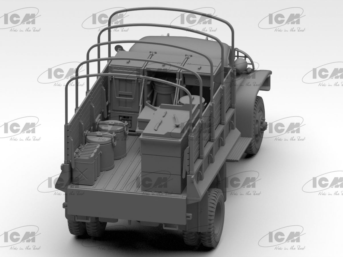 ICM 35587 WWII US Army Kitchen Truck 1/35 – imagen 5