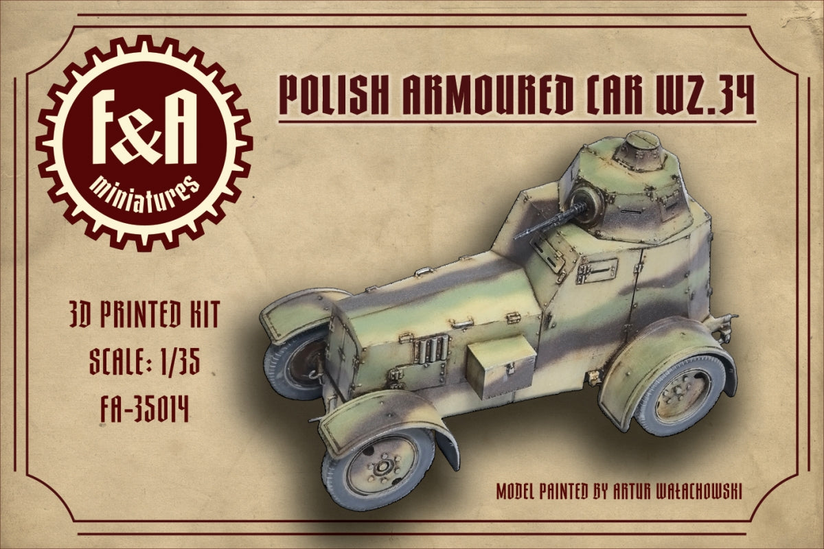 F&A Miniatures FA-35014 WZ.34 Car 1/35
