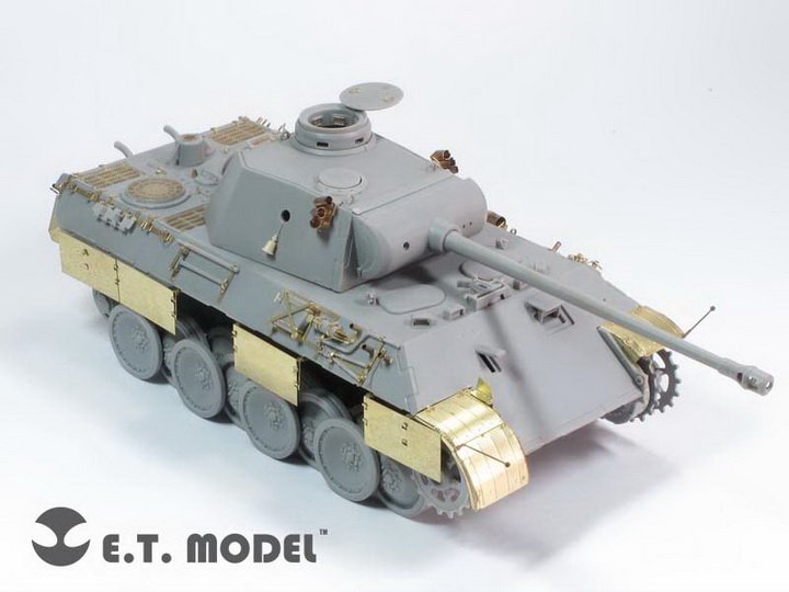 E.T. Model E35-124 WWII German Panther D Basic (For DRAGON Smart Kit) 1/35 – imagen 2