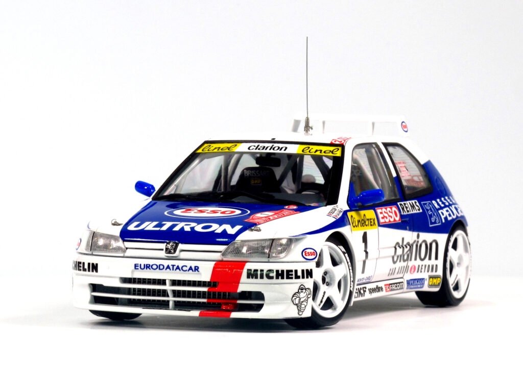 NuNu PN24009 Peugeot 306 MAXi ’96 MONTE CARLO RALLY 1/24 – imagen 10