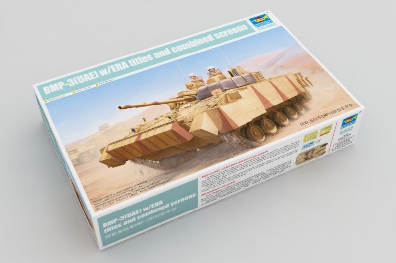 Trumpeter 01532 BMP-3(UAE) w/ERA titles and combined screens 1/35 – imagen 2