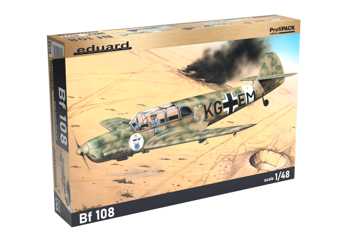 Eduard 8078 Bf 108 1/48
