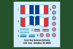 Hobby Boss 86506 Cuirassé Dunkerque de la Marine française, échelle 1/350 – image 3
