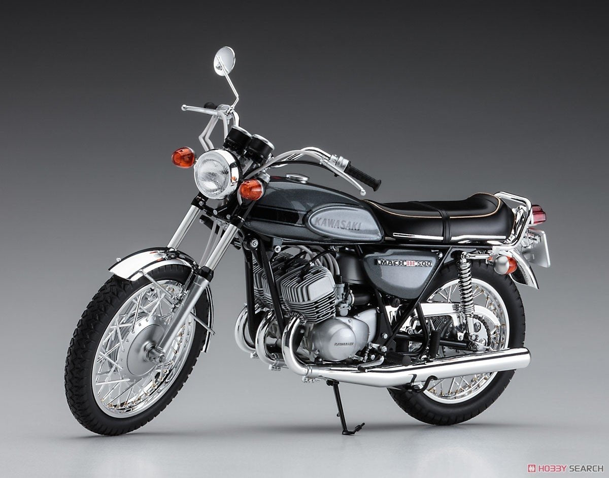 Hasegawa 21510 (BK10) Kawasaki 500-SS/MACH III (H1) 1/12 – image 2
