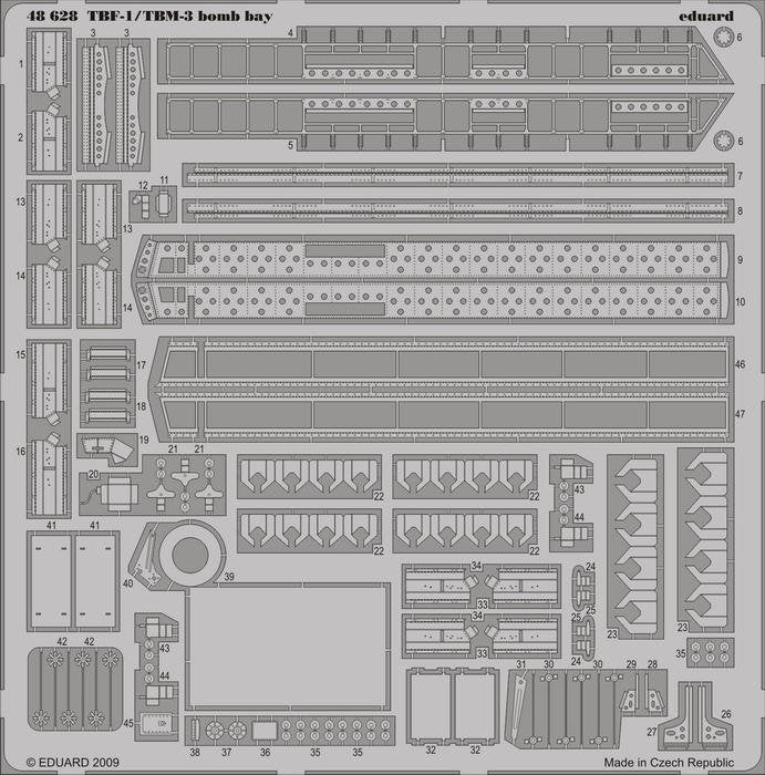 Eduard BIG4935 TBM-3 1/48 HOBBY BOSS 1/48 – Bild 4