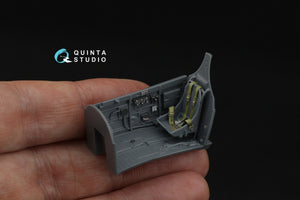 Quinta Studio QD48587 P-40E Warhawk 3D-Printed &amp;amp; coloured Interior on decal paper (Eduard) 1/48 – Bild 8