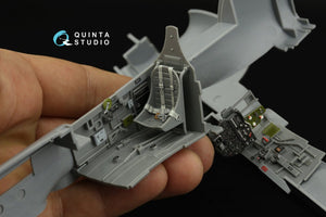Quinta Studio QD32137 P-40E/K 3D-Printed &amp;amp; coloured Interior on decal paper (Hasegawa) 1/32 – immagine 9
