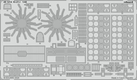 Eduard BIG49403 Ki-21-I ICM 1/48 – image 4