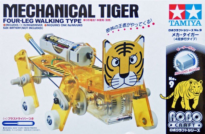Tamiya 71109 Tigre mécanique - Modèle quadrupède marchant