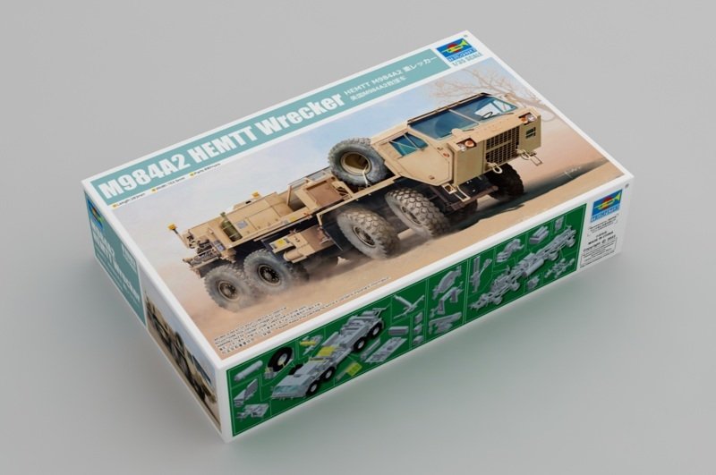 Trumpeter 01083 M984A2 HEMTT Wrecker 1/35 – zdjęcie 2