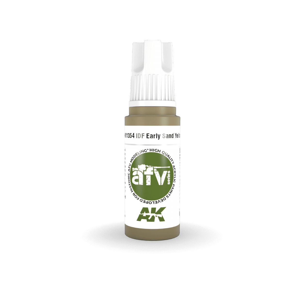AK Interactive AK11354 IDF Early Sand Yellow 17ml – immagine 2