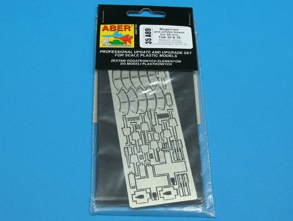 Aber 35A089 Magazines and ammo boxes for 20mm Flak 30 and 38 1/35 – Bild 3