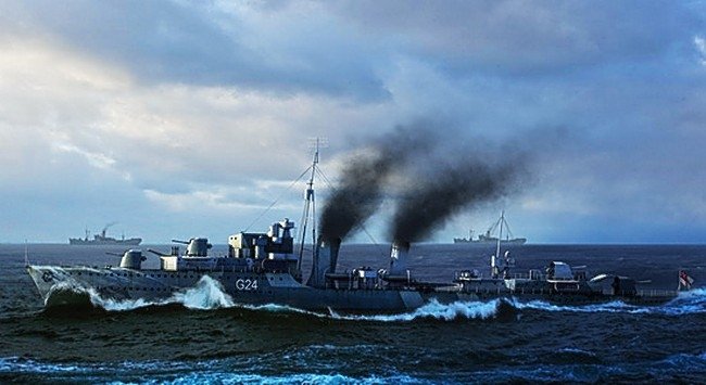 Trumpeter 05333 HMCS Huron Destroyer 1944 1/350