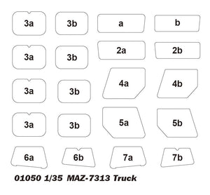 Trumpeter 01056 MAZ-7410 Tractor W/CHMZAP-5247G 1/35 – Bild 2