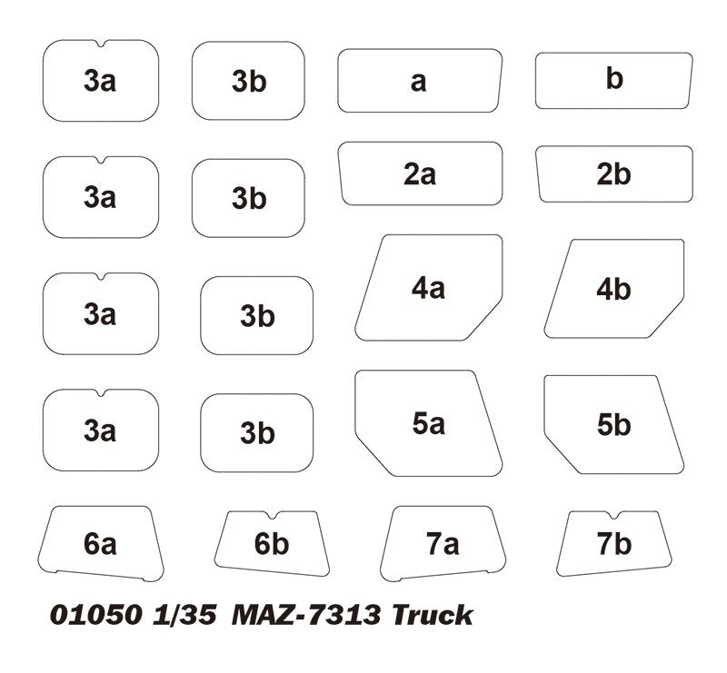Trumpeter 01056 MAZ-7410 Tractor W/CHMZAP-5247G 1/35 – Bild 2