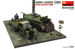 Miniart 36071 AMMO LOADING. SU-85, GAZ-MM and CREW. BIG SET 1/35 – imagen 2
