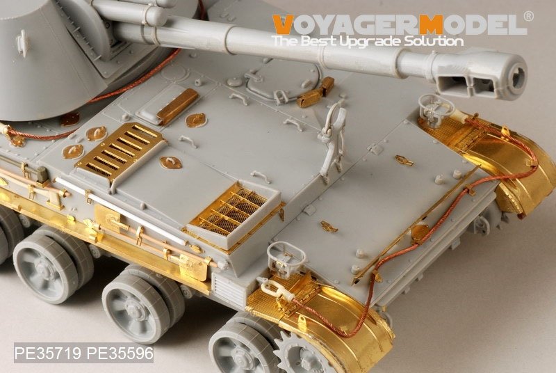 Voyager Model PE35719 Modern Russian 2S3 152mm Self-Propeller Howitzer late Basic (For TRUMPETER 05567)1/35 – imagen 2