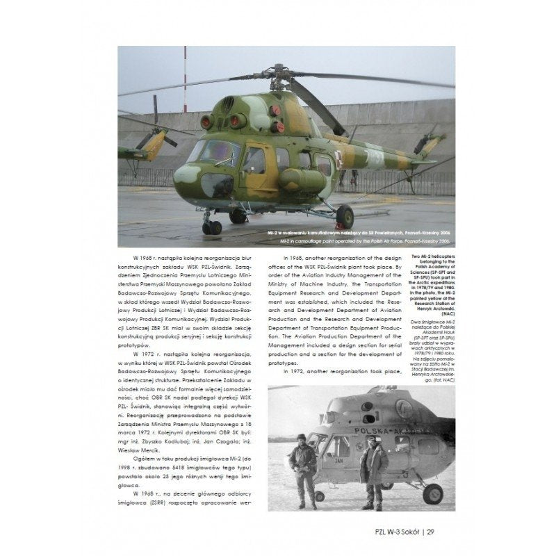 Réponse 49011000 PZL W-3 Sokół - Monographie Volume I PL+EN – image 6