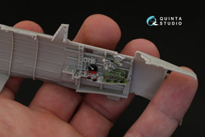 Quinta Studio QD32025 A6M2b (Nakajima prod.) 3D-Printed &amp;amp; coloured Interior on decal paper (for Tamiya kit) 1/32 – immagine 7