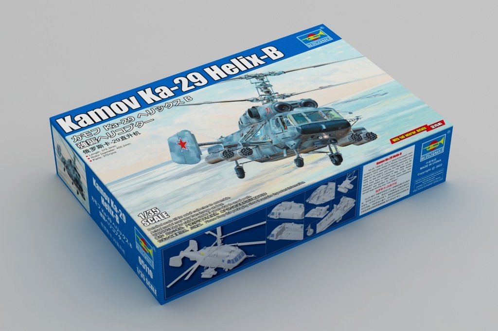 Trumpeter 05110 Kamov Ka-29 Helix-B 1/35 – imagen 2