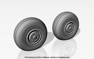 Armory Models AW48025 Roues Fullback Sukhoj Su-32FN / Su-34 avec pneus lestés 1/48 – image 7