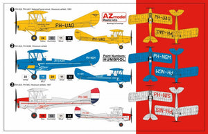 AZmodel AZ7494 De Havilland DH.82A Tiger Moth Long Tailfin 1/72 – Bild 2