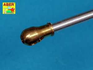 Aber 35L-113 Barrel for British 17pdr Anti-Tank Gun Mk.I with ball-shaped muzzle brake 1/35 – immagine 6