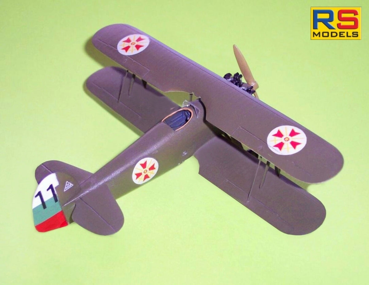 RS Models 92302 Avia Bs.122 Bulgarian Trainer from WWII 1/72 – Bild 5