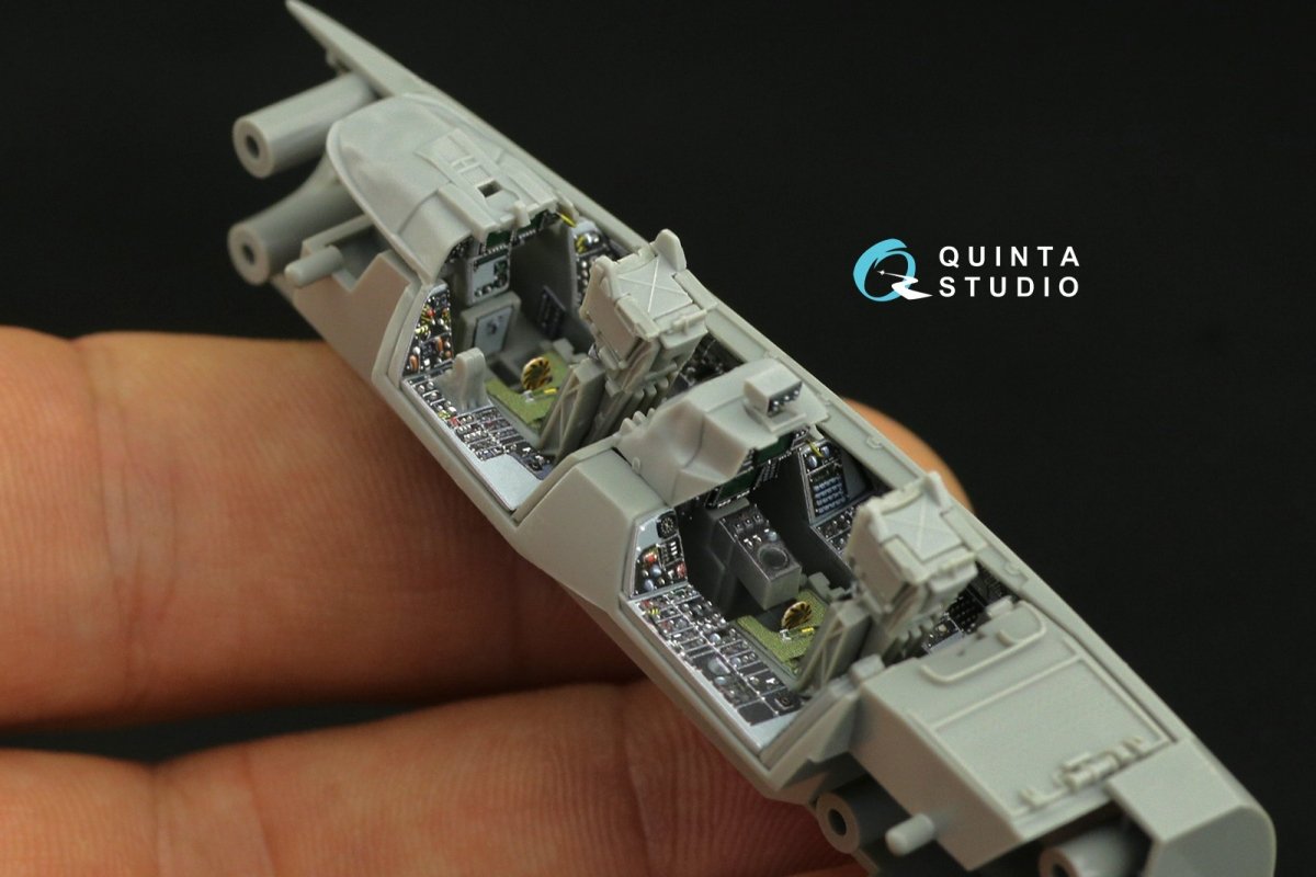 Quinta Studio QD72031 F-14D 3D-Printed &amp;amp; coloured Interior on decal paper (GWH) 1/72 – imagen 5