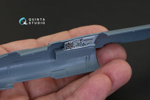 Quinta Studio QD48129 MiG-21PFM (grey color panels) 3D-Printed &amp;amp; coloured Interior on decal paper (for Eduard kit) 1/48 – immagine 5